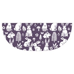 Easter bunny pattern Kids  Hooded Rain Ponchos from ArtsNow.com Brim