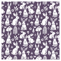 Easter bunny pattern Kids  Hooded Rain Ponchos from ArtsNow.com Inside 1