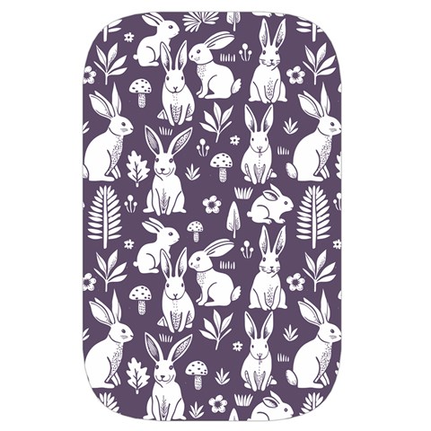 Easter bunny pattern Waist Pouch (Small) from ArtsNow.com Front