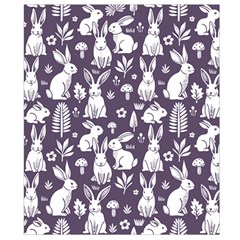 Easter bunny pattern Waist Pouch (Small) from ArtsNow.com Back Strap