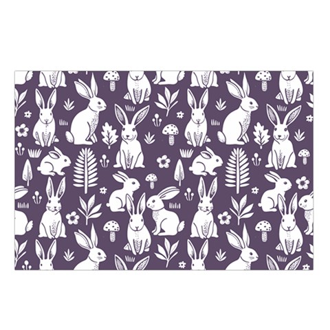 Easter bunny pattern Waist Pouch (Small) from ArtsNow.com Loop