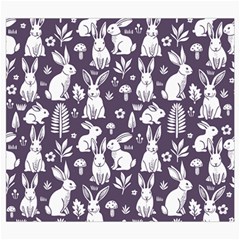 Easter bunny pattern Roll Up Canvas Pencil Holder (S) from ArtsNow.com Front
