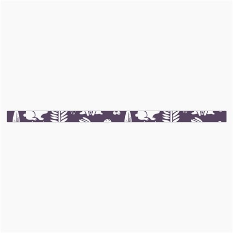 Easter bunny pattern Roll Up Canvas Pencil Holder (S) from ArtsNow.com Strap