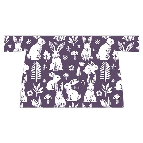 Easter bunny pattern Wristlet Pouch Bag (Small) from ArtsNow.com Front