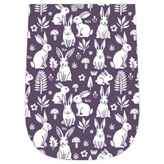 Easter bunny pattern Wristlet Pouch Bag (Small) from ArtsNow.com Right Side