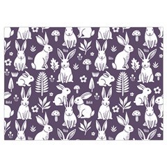 Easter bunny pattern Wristlet Pouch Bag (Small) from ArtsNow.com Belt Loop