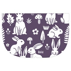 Easter bunny pattern Make Up Case (Small) from ArtsNow.com Side Right