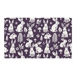 Easter bunny pattern Banner and Sign 5  x 3 