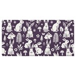 Easter bunny pattern Banner and Sign 6  x 3 