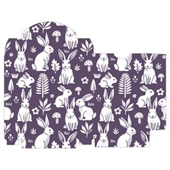 Easter bunny pattern Playing Cards Single Design (Rectangle) with Custom Box from ArtsNow.com Poker Box