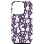 Easter bunny pattern iPhone 14 Pro Black UV Print PC Hardshell Case