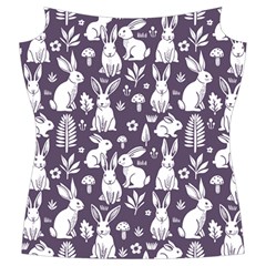 Easter bunny pattern Women s Cut Out Long Sleeve T Front