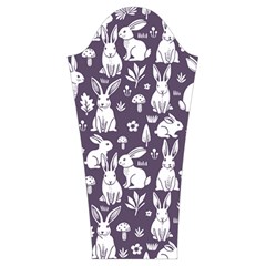 Easter bunny pattern Women s Cut Out Long Sleeve T Sleeve Left