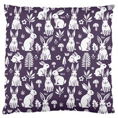 Easter bunny pattern 18  Baby Flannel Cushion Case (Two Sides) from ArtsNow.com Back