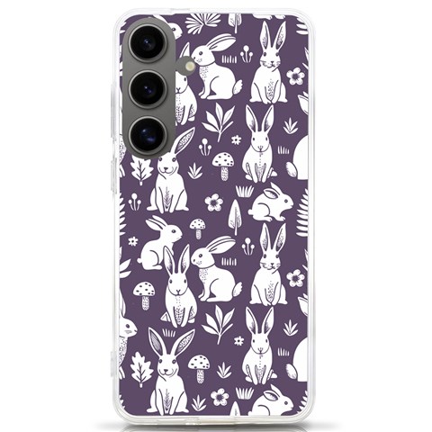 Easter bunny pattern Samsung Galaxy S24 Ultra 6.9 Inch TPU UV Case from ArtsNow.com Front