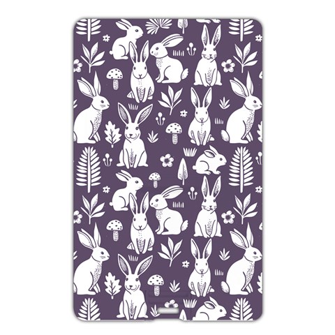 Easter bunny pattern Name Card Style USB Flash Drive from ArtsNow.com Back