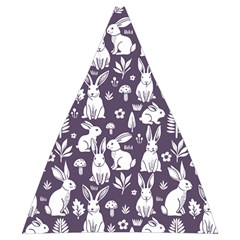 Easter bunny pattern Automatic Folding Umbrella with Case (Medium) from ArtsNow.com 17.22 x19.95  Umbrella - 5