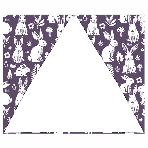 Easter bunny pattern Automatic Folding Umbrella with Case (Small) from ArtsNow.com 19.98 x16.78  Umbrella - 2