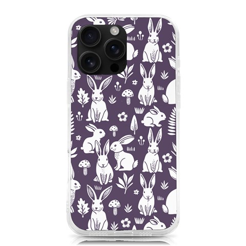 Easter bunny pattern iPhone 16 Pro Max TPU UV Print Case from ArtsNow.com Front
