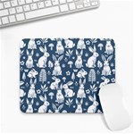 Easter bunny pattern Small Mousepad