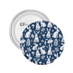 Easter bunny pattern 2.25  Buttons