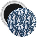 Easter bunny pattern 3  Magnets
