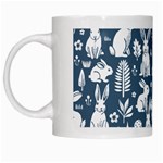 Easter bunny pattern White Mug