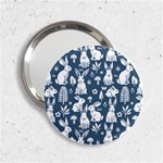 Easter bunny pattern 2.25  Handbag Mirrors