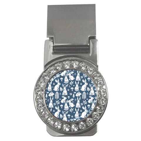 Easter bunny pattern Money Clips (CZ)  from ArtsNow.com Front