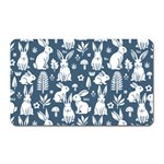 Easter bunny pattern Magnet (Rectangular)