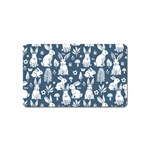 Easter bunny pattern Magnet (Name Card)