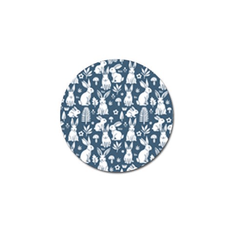 Easter bunny pattern Golf Ball Marker (10 pack) from ArtsNow.com Front