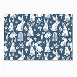 Easter bunny pattern Postcard 6 x 4  (Pkg of 10)