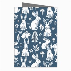 Easter bunny pattern Greeting Cards (Pkg of 8) from ArtsNow.com Right