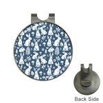 Easter bunny pattern Hat Clips with Golf Markers