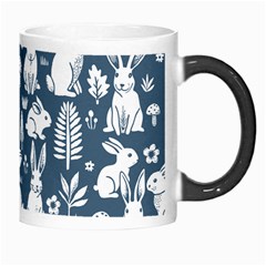 Easter bunny pattern Morph Mug from ArtsNow.com Right