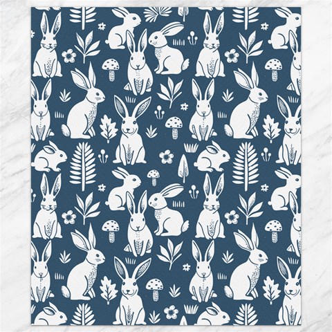 Easter bunny pattern Canvas 8  x 10  from ArtsNow.com 8.15 x9.66  Canvas - 1