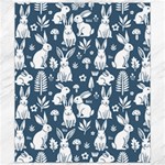 Easter bunny pattern Canvas 8  x 10 