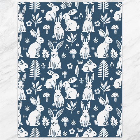 Easter bunny pattern Canvas 12  x 16  from ArtsNow.com 11.86 x15.41  Canvas - 1