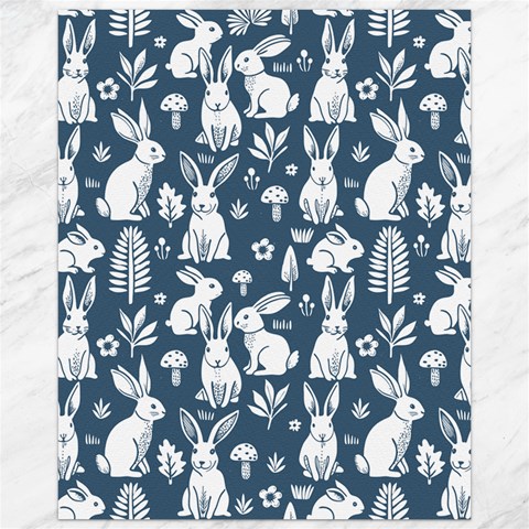 Easter bunny pattern Canvas 16  x 20  from ArtsNow.com 15.75 x19.29  Canvas - 1