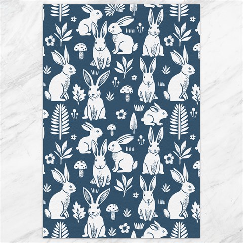 Easter bunny pattern Canvas 24  x 36  from ArtsNow.com 23.35 x34.74  Canvas - 1