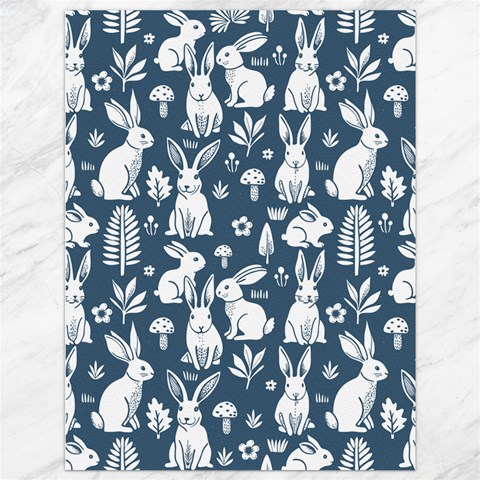 Easter bunny pattern Canvas 36  x 48  from ArtsNow.com 35.26 x46.15  Canvas - 1