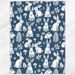 Easter bunny pattern Canvas 36  x 48 