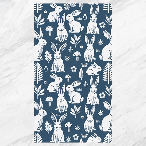 Easter bunny pattern Canvas 40  x 72  from ArtsNow.com 39.28 x69.23  Canvas - 1
