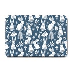 Easter bunny pattern Small Doormat