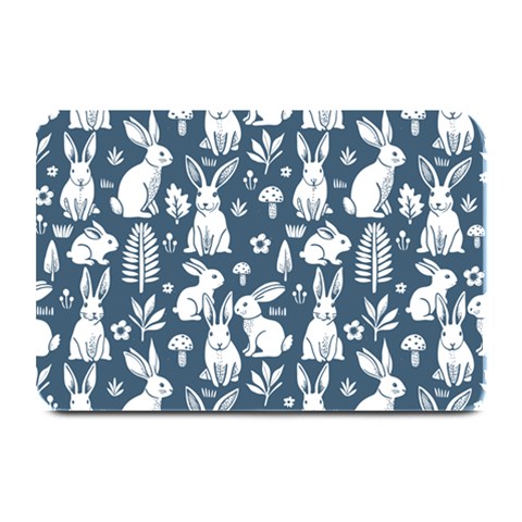Easter bunny pattern Plate Mats from ArtsNow.com 18 x12  Plate Mat