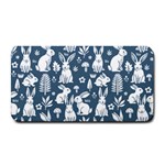 Easter bunny pattern Medium Bar Mat