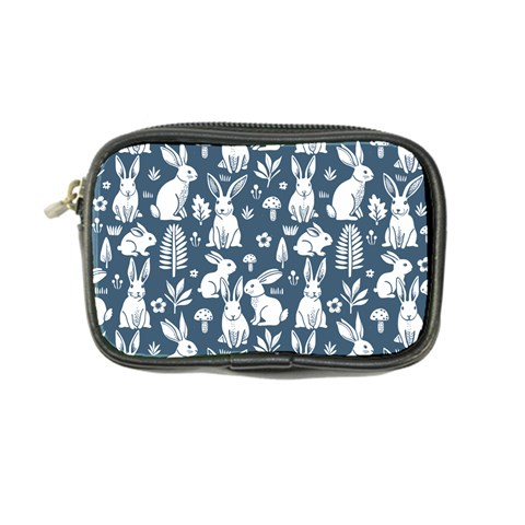 Easter bunny pattern Coin Purse from ArtsNow.com Front