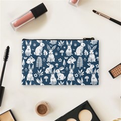 Easter bunny pattern Cosmetic Bag (Small) from ArtsNow.com Back
