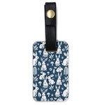 Easter bunny pattern Luggage Tag (one side)